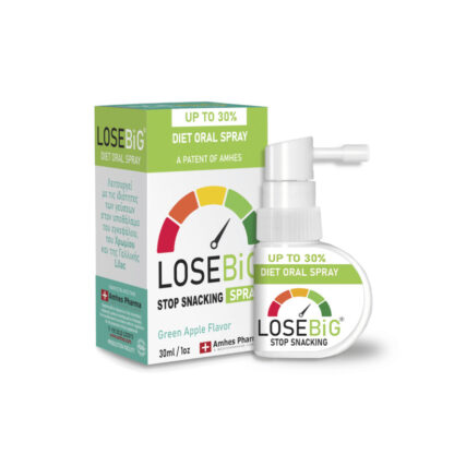Amhes Pharma Diet Oral Spray Losebig Stop Snacking Spray Green Apple 30ml - 
